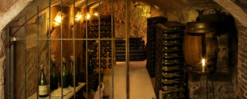 The Cava cellars at Llopart