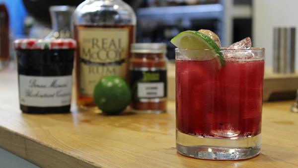 Cocktail Hour: Strawberry & Basil Daiquiri