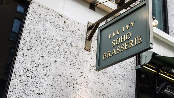 Getting back to business: The Ivy Soho Brasserie