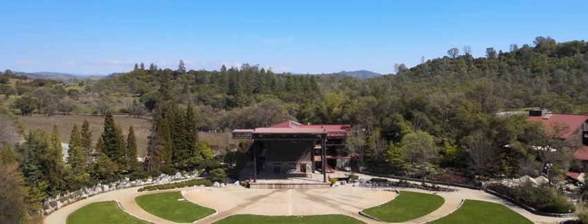 Ironstone amphitheatre